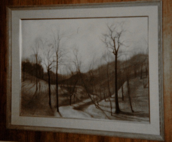 Morning, Early Spring in Frick Park, 1969, (only photo, sold to Clifford Matlock of Washington, D.C.)
